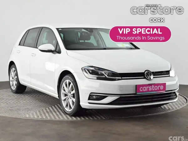 Volkswagen Golf Hatchback, Petrol, 2019, White