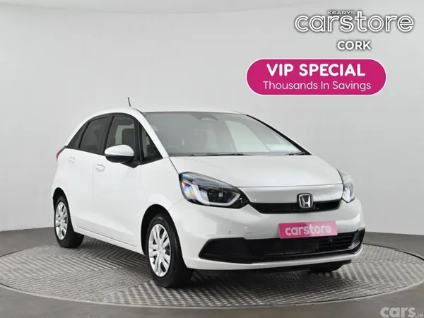 Honda Fit Hatchback, Petrol Hybrid, 2023, White