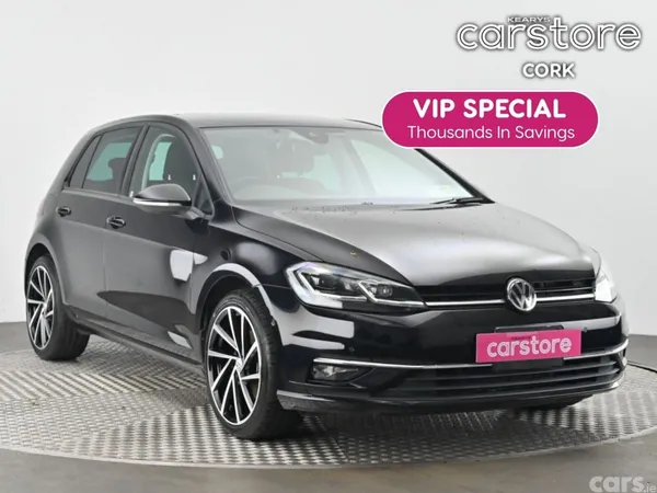 Volkswagen Golf Hatchback, Petrol, 2019, Black