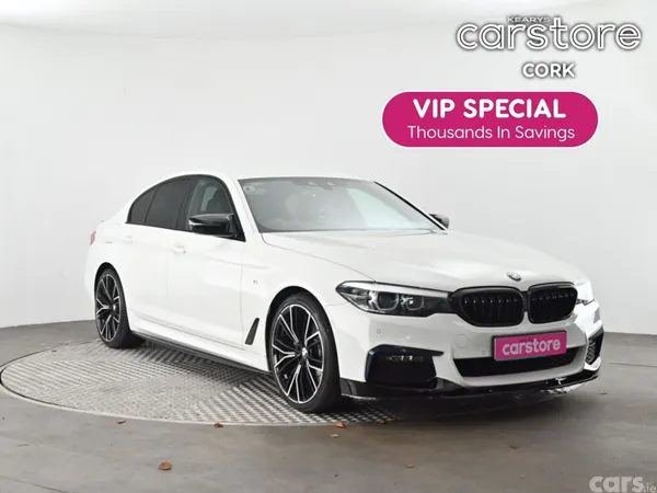 BMW 5-Series Saloon, Diesel, 2020, White