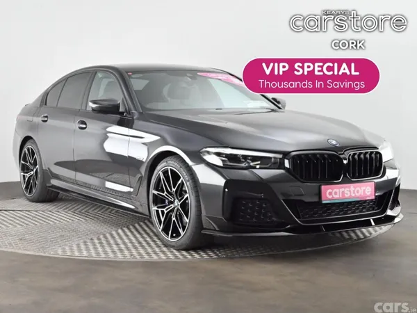 BMW 5-Series Saloon, Petrol Plug-in Hybrid, 2022, Grey