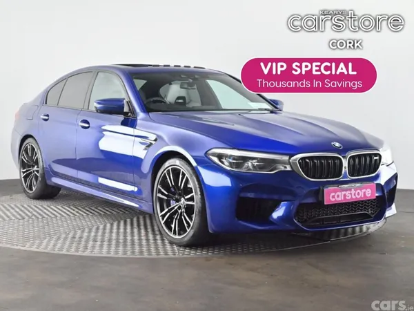 BMW M5 Saloon, Petrol, 2018, Blue