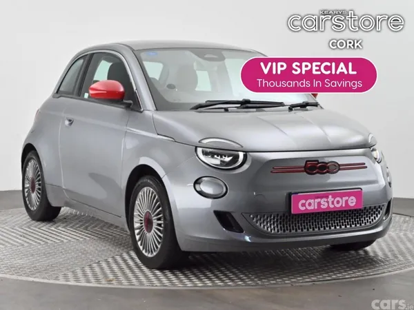 Fiat 500e Hatchback, Electric, 2022, Grey