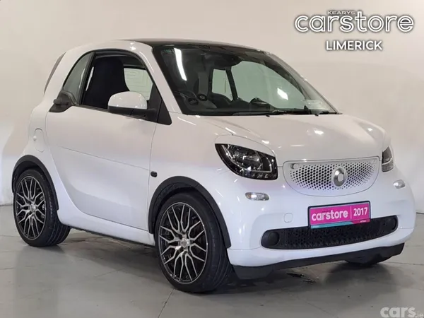 Smart Fortwo Coupe, Petrol, 2017, White