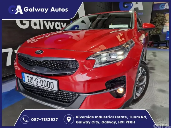 Kia XCeed Hatchback, Petrol, 2020, Red