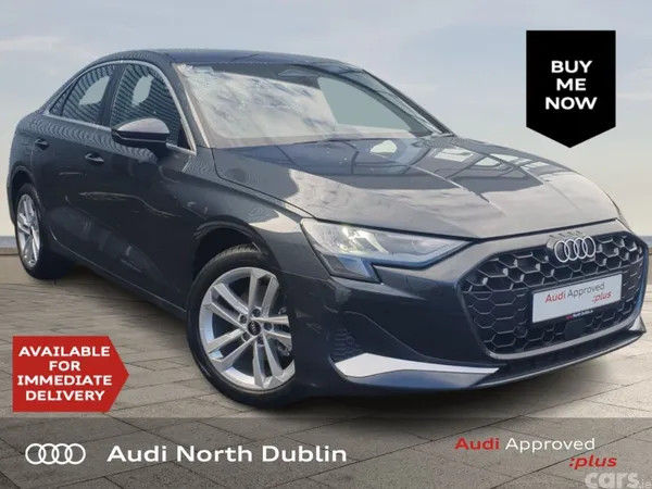 Audi A3 Saloon, Petrol, 2026, Grey