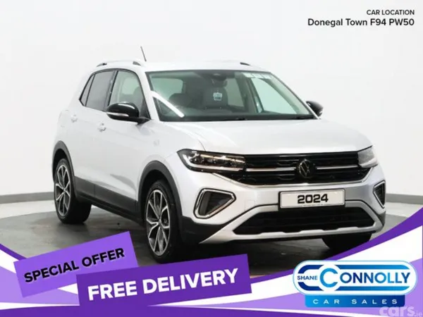 Volkswagen T-Cross Hatchback, Petrol, 2024, Grey