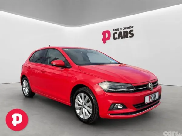 Volkswagen Polo Hatchback, Petrol, 2018, Red