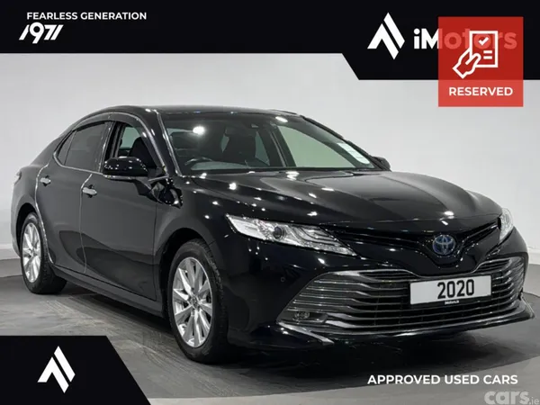Toyota Camry Saloon, Petrol Hybrid, 2020, Black