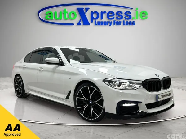BMW 5-Series Saloon, Diesel, 2020, White