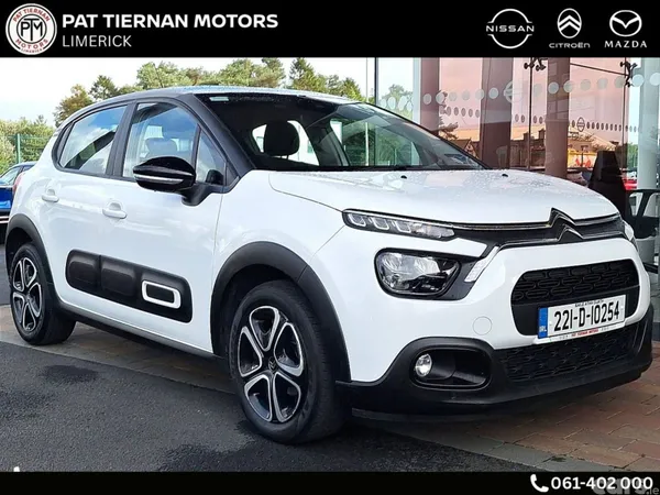 Citroen C3 Hatchback, Petrol, 2022, White
