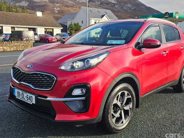 Kia Sportage SUV, Diesel, 2019, Red