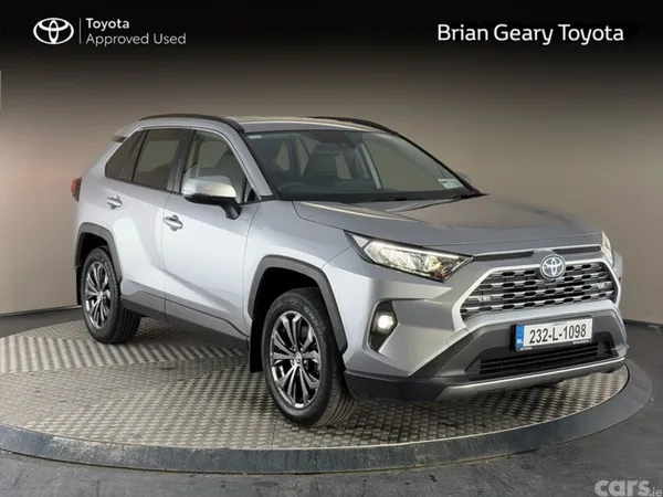 Toyota RAV4 SUV, Petrol Hybrid, 2023, Silver