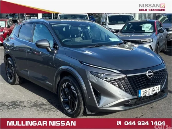 Nissan Qashqai MPV, Petrol Hybrid, 2026, Grey