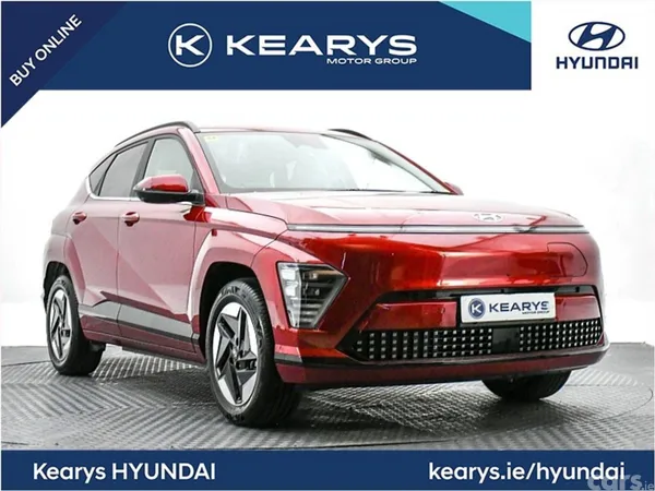 Hyundai KONA SUV, Electric, 2024, Red