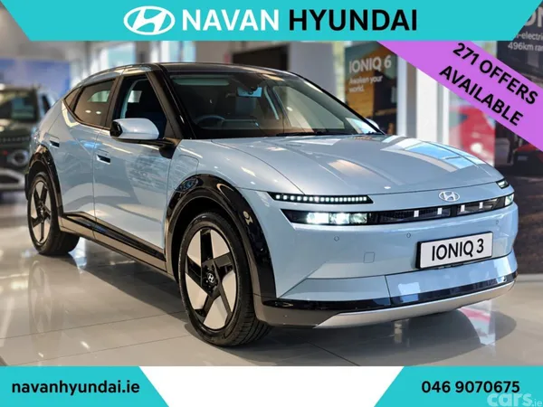 Hyundai IONIQ 3 Hatchback, Electric, 2027, Blue