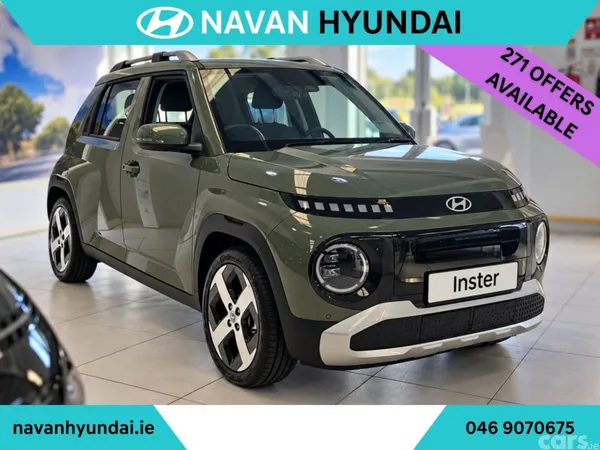 Hyundai INSTER Hatchback, Electric, 2027, Green