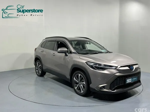Toyota Corolla Cross SUV, Petrol Hybrid, 2023, Brown