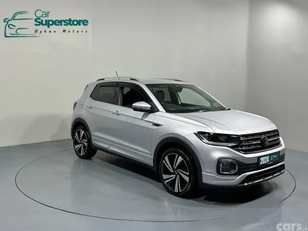 Volkswagen T-Cross SUV, Petrol, 2024, Silver