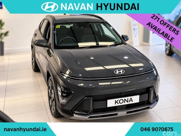 Hyundai KONA SUV, Petrol Hybrid, 2027, Black