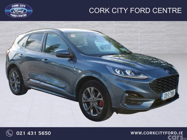 Ford Kuga MPV, Petrol Plug-in Hybrid, 2023, Blue