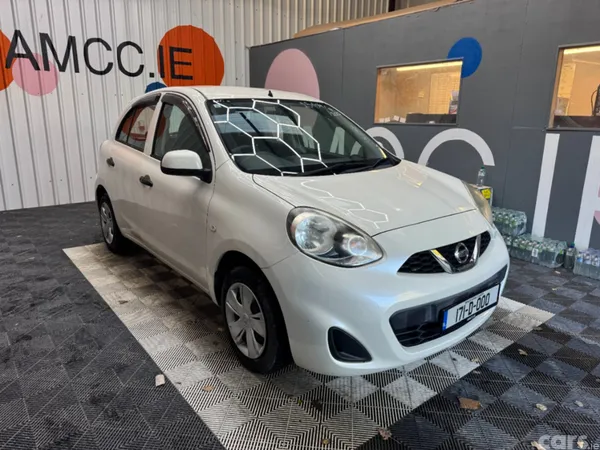 Nissan March Hatchback, Petrol, 2017, White