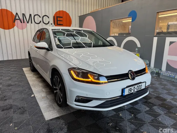 Volkswagen Golf Hatchback, Petrol, 2019, White