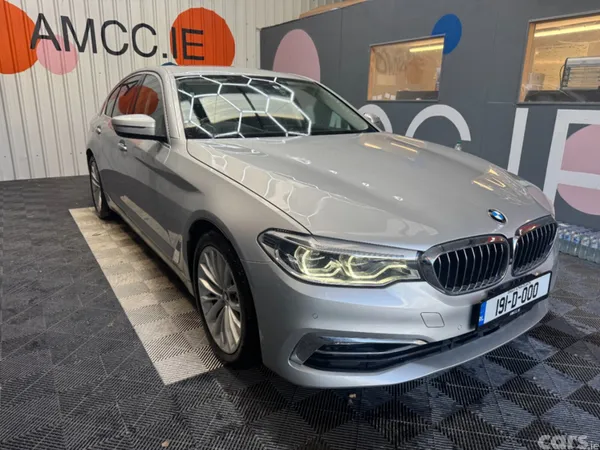 BMW 5-Series Saloon, Diesel, 2019, Silver