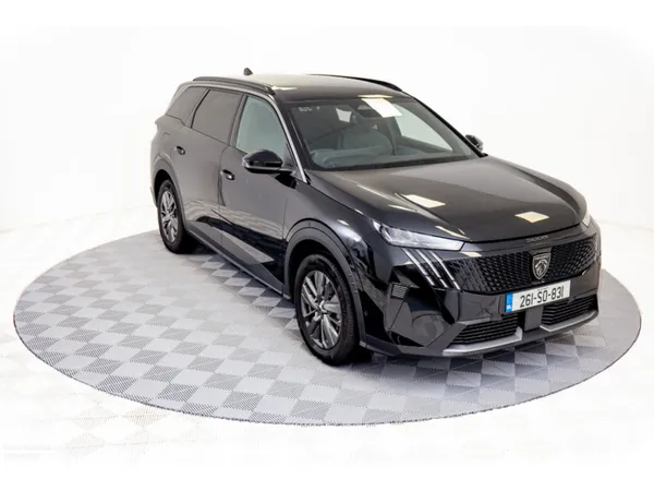 Peugeot 5008 SUV, Petrol Hybrid, 2026, Black