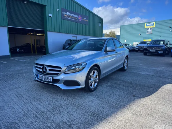 Mercedes-Benz C-Class Saloon, Petrol, 2016, Silver