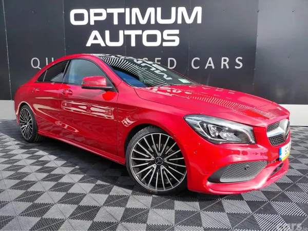 Mercedes-Benz CLA Saloon, Petrol, 2019, Red