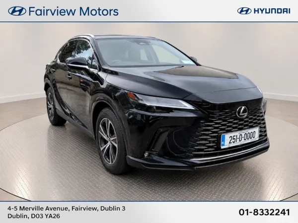 Lexus RX450H+ SUV, Petrol Plug-in Hybrid, 2025, Black