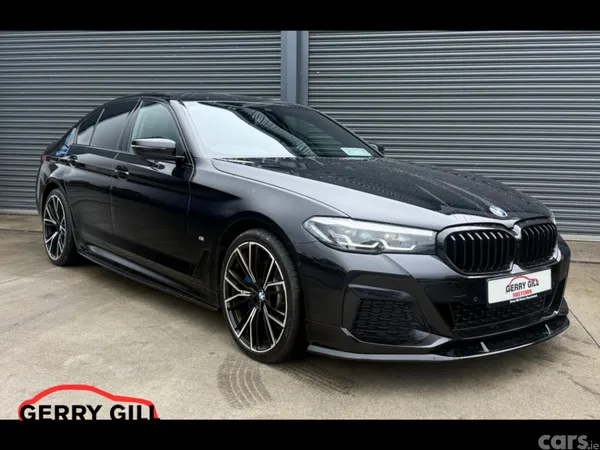 BMW 5-Series Saloon, Petrol Plug-in Hybrid, 2021, Black