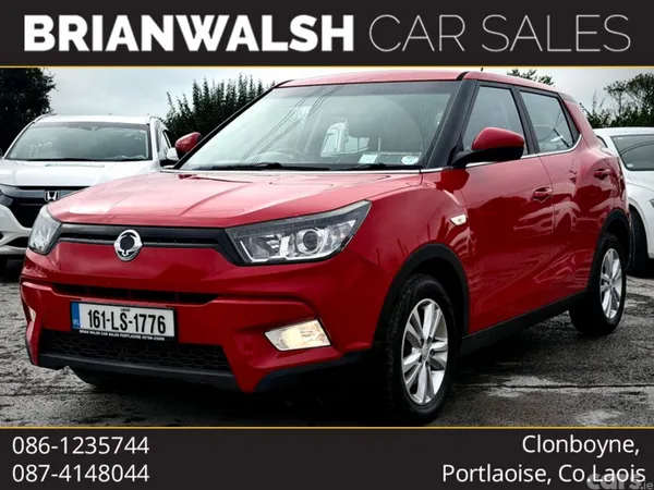 SsangYong Tivoli Hatchback, Diesel, 2016, Red
