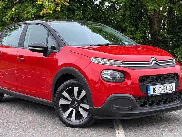 Citroen C3 Hatchback, Petrol, 2018, Red
