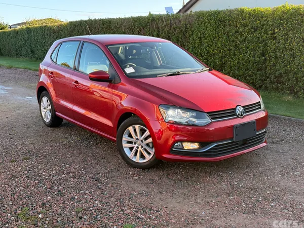 Volkswagen Polo Hatchback, Petrol, 2017, Red