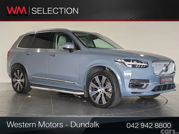 Volvo XC90 SUV, Petrol Plug-in Hybrid, 2022, Grey