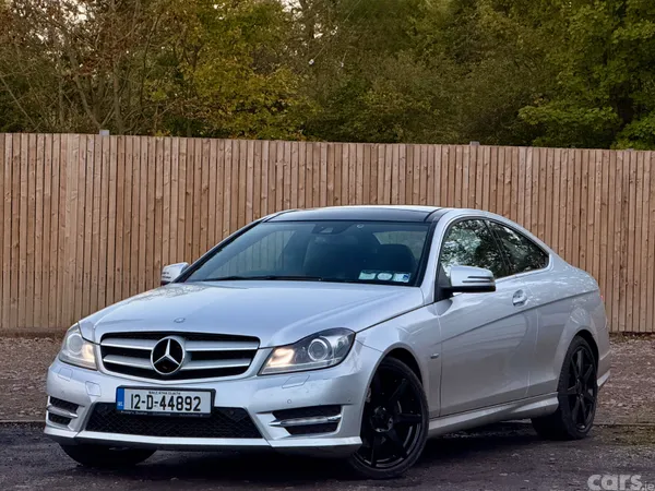 Mercedes-Benz C-Class Coupe, Petrol, 2012, Silver