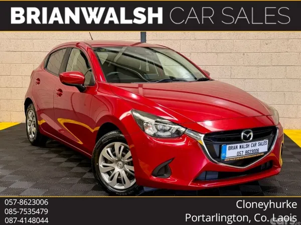 Mazda Demio Hatchback, Petrol, 2016, Red