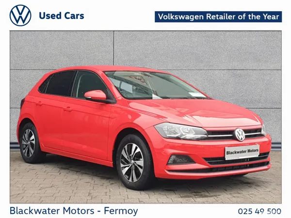 Volkswagen Polo Hatchback, Petrol, 2019, Red