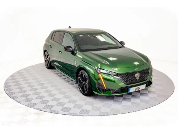 Peugeot 308 Hatchback, Electric, 2024, Green
