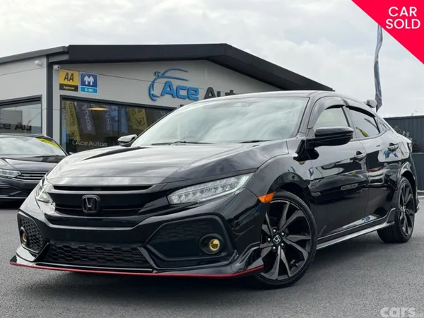 Honda Civic Hatchback, Petrol, 2019, Black