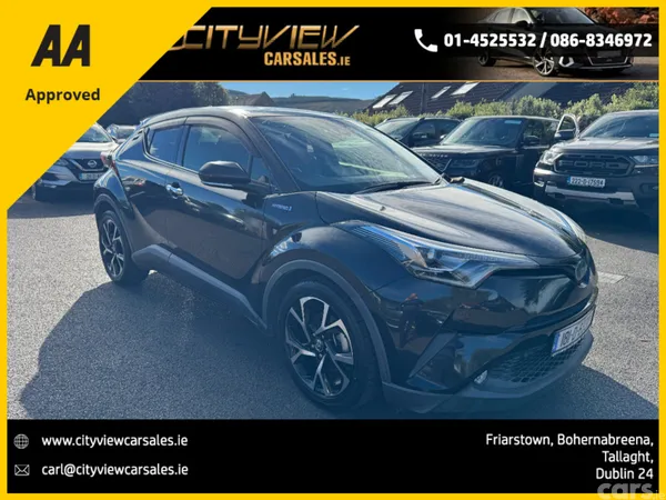Toyota C-HR Hatchback, Petrol Hybrid, 2018, Black
