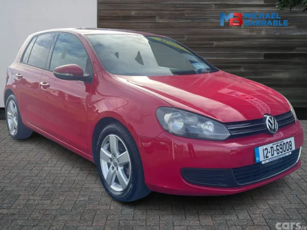 Volkswagen Golf Hatchback, Petrol, 2012, Red
