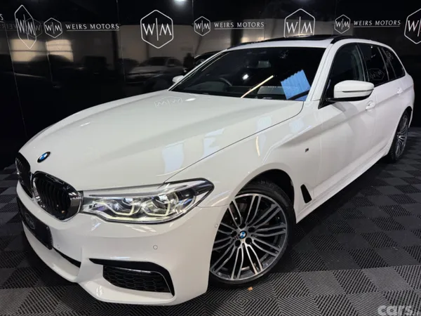 BMW 5-Series Estate, Diesel, 2020, White