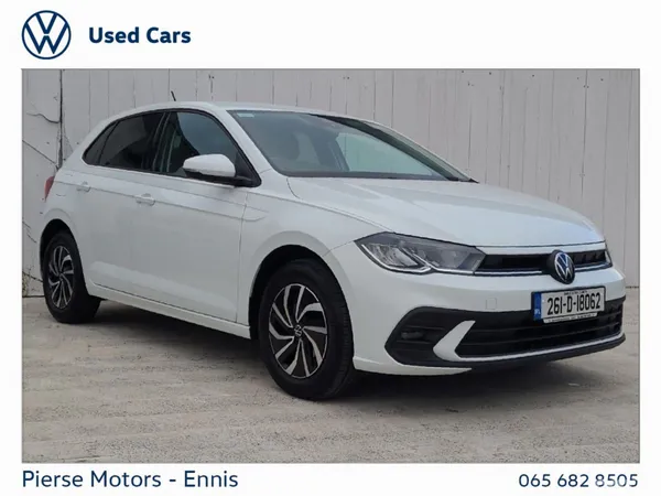 Volkswagen Polo Hatchback, Petrol, 2026, White