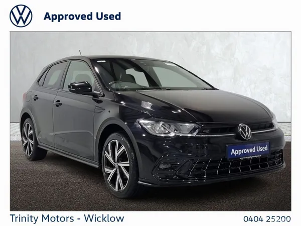 Volkswagen Polo Hatchback, Petrol, 2024, Black