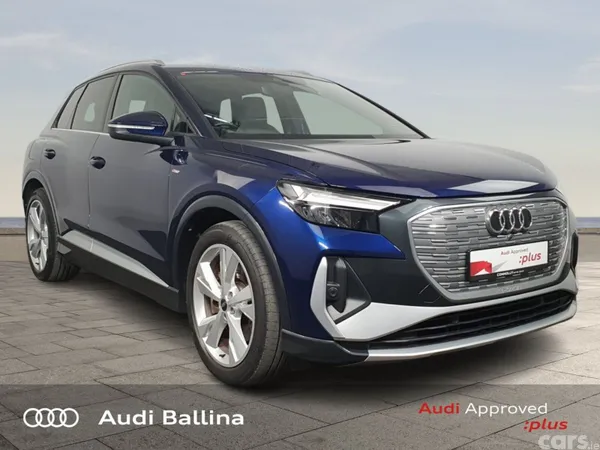 Audi Q4 e-tron SUV, Electric, 2024, Blue