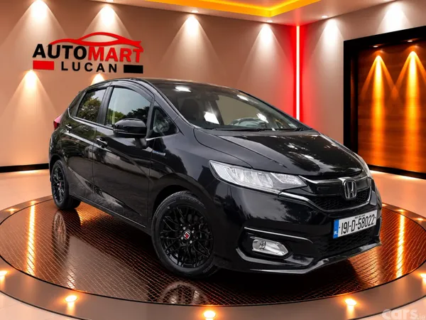 Honda Fit Hatchback, Petrol Hybrid, 2019, Black