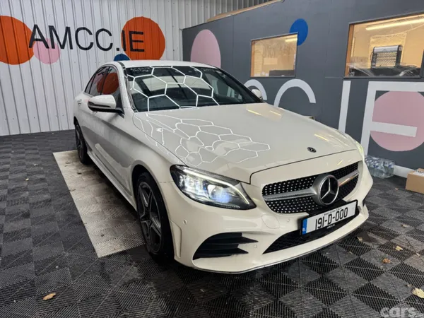 Mercedes-Benz C-Class Saloon, Diesel, 2019, White